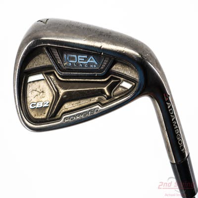 Adams Idea Pro Black CB2 Single Iron 7 Iron Stock Steel Shaft Steel Regular Right Handed 37.25in