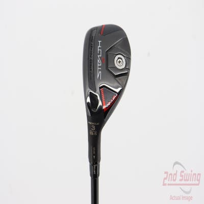 TaylorMade Stealth 2 Plus Rescue Hybrid 3 Hybrid 19.5° Mitsubishi Kai'li Red 75 Graphite Regular Left Handed 40.5in