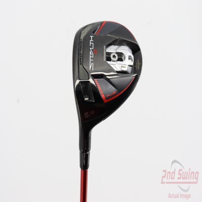 TaylorMade Stealth 2 Plus Fairway Wood 5 Wood 5W 18° Fujikura Speeder NX 50 Graphite Regular Left Handed 42.25in