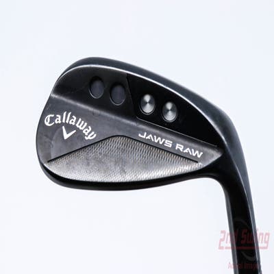 Mint Callaway Jaws Raw Black Plasma Wedge Sand SW 56° 10 Deg Bounce S Grind Dynamic Gold Spinner TI Steel Wedge Flex Right Handed 35.25in