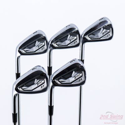 Srixon ZX5 MK II Iron Set 6-PW FST KBS Tour Lite Steel Stiff Left Handed 38.5in