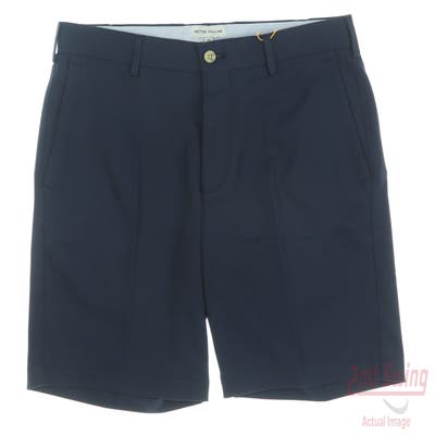 New Mens Peter Millar Shorts 30 Navy Blue MSRP $100