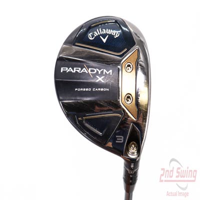 Callaway Paradym X Fairway Wood 3 Wood 3W 15° PX HZRDUS Silver Gen4 50 Graphite Regular Right Handed 43.25in