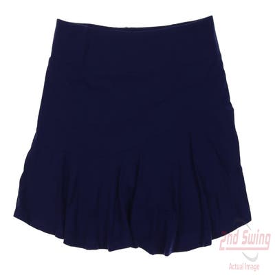 New Womens IBKUL Skort X-Large XL Blue MSRP $96