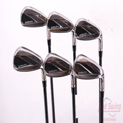 TaylorMade Stealth Iron Set 6-PW AW Accra I Series Graphite Senior Right Handed 38.0in