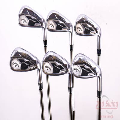 Callaway Apex 19 Iron Set 6-PW AW UST Mamiya Recoil ZT9 F3 Graphite Regular Right Handed 37.75in