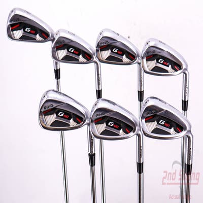 Ping G410 Iron Set 5-PW GW AWT 2.0 Steel Regular Right Handed Black Dot 38.5in