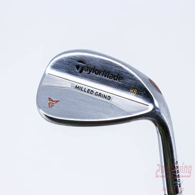 TaylorMade Milled Grind Satin Chrome Wedge Lob LW 58° 12 Deg Bounce True Temper Dynamic Gold Steel Wedge Flex Right Handed 34.75in