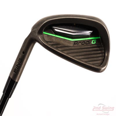 Ping Prodi G Single Iron 7 Iron Stock Graphite Shaft Graphite Junior Regular Left Handed Black Dot 33.75in