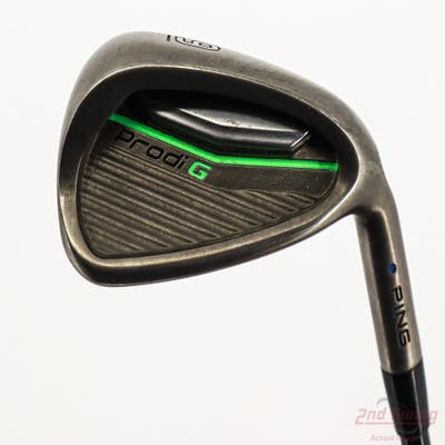 Ping Prodi G Single Iron 9 Iron Stock Graphite Shaft Graphite Junior Regular Right Handed Blue Dot 34.75in