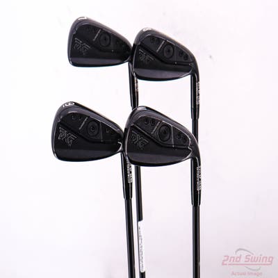 PXG 0311 XP GEN6 Double Black Iron Set 7-PW Mitsubishi MMT 80 Graphite Stiff Right Handed 37.25in