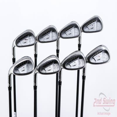 TaylorMade Rac OS Iron Set 4-PW SW Stock Graphite Shaft Graphite Regular Left Handed 38.5in