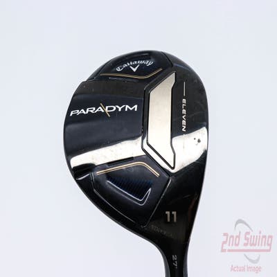 Callaway Paradym Fairway Wood 11 Wood 11W 27° PX HZRDUS Silver Gen4 60 Graphite Regular Right Handed 41.0in