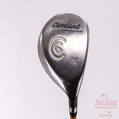 Cleveland Launcher Fairway Wood 3 Wood 3W 15° Fujikura Launcher Gold Graphite Regular Right Handed 43.25in