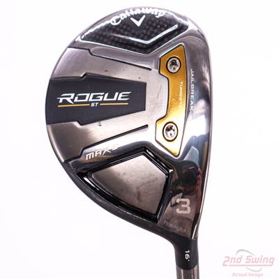 Mint Callaway Rogue ST Max Draw Fairway Wood 3 Wood 3W 16° Project X Cypher 50 Graphite Senior Right Handed 43.5in