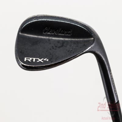 Cleveland RTX 4 Black Satin Wedge Sand SW 56° 10 Deg Bounce Full Project X 6.5 Steel X-Stiff Right Handed 36.25in