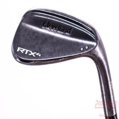 Cleveland RTX 4 Black Satin Wedge Pitching Wedge PW 48° 8 Deg Bounce Mid Project X 6.5 Steel X-Stiff Right Handed 36.75in