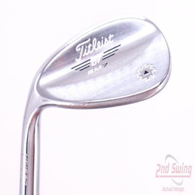 Titleist Vokey SM7 Tour Chrome Wedge Sand SW 56° 10 Deg Bounce S Grind SM7 BV Steel Wedge Flex Left Handed 35.5in