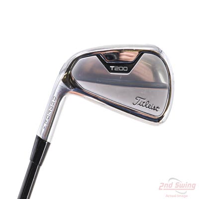 Mint Titleist 2021 T200 Utility Utility Iron 4 Utility 22° PX HZRDUS Smoke Black RDX 90 Graphite Stiff Left Handed 39.5in