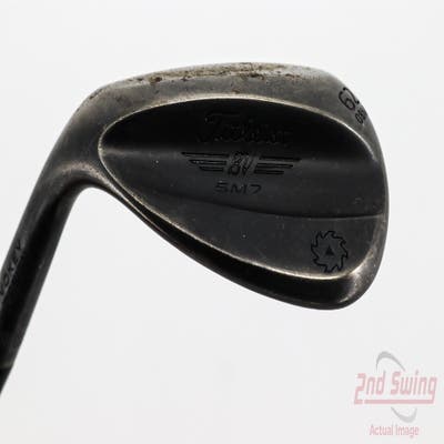 Titleist Vokey SM7 Jet Black Wedge Lob LW 62° 8 Deg Bounce M Grind Project X 6.0 Steel Stiff Left Handed 35.5in