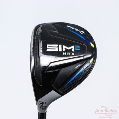 TaylorMade SIM2 MAX Fairway Wood 3 Wood HL 16.5° Fujikura Motore X F3 7 Graphite X-Stiff Left Handed 42.5in