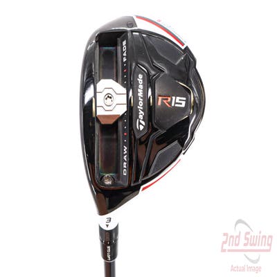 Mint TaylorMade R15 Fairway Wood 3 Wood 3W 15° Fujikura Speeder Evolution 67 Graphite Stiff Left Handed 43.5in