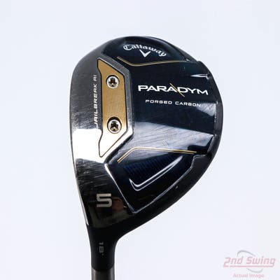 Callaway Paradym Fairway Wood 5 Wood 5W 18° Aldila Ascent Blue 50 Graphite Senior Left Handed 43.0in