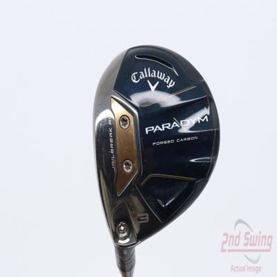 Callaway Paradym Fairway Wood 3 Wood 3W 15° PX HZRDUS Silver Gen4 60 Graphite Stiff Left Handed 43.25in