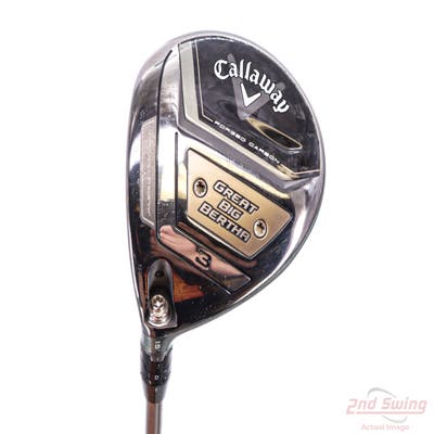 Callaway Great Big Bertha 23 Fairway Wood 3 Wood 3W 15° UST Helium Nanocore IP 50 Graphite Stiff Left Handed 43.5in