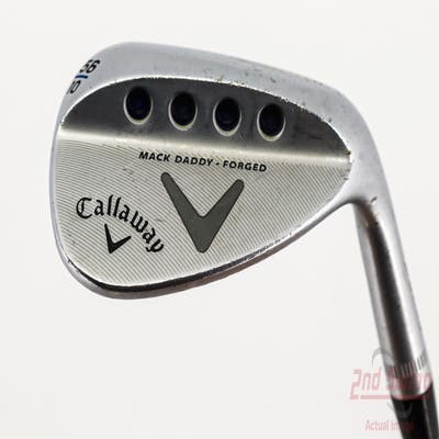 Callaway Mack Daddy Forged Chrome Wedge Sand SW 56° 10 Deg Bounce Nippon NS Pro Modus 3 Tour 120 Steel Stiff Right Handed 35.25in