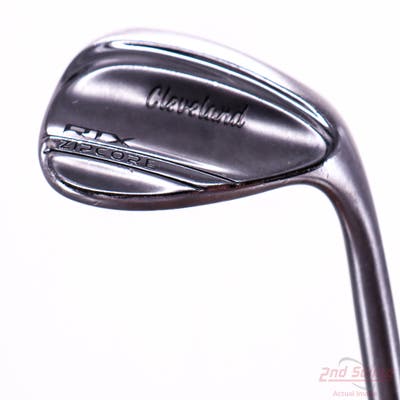 Cleveland RTX ZipCore Black Satin Wedge Lob LW 60° 6 Deg Bounce FST KBS C-Taper Steel Wedge Flex Right Handed 37.0in