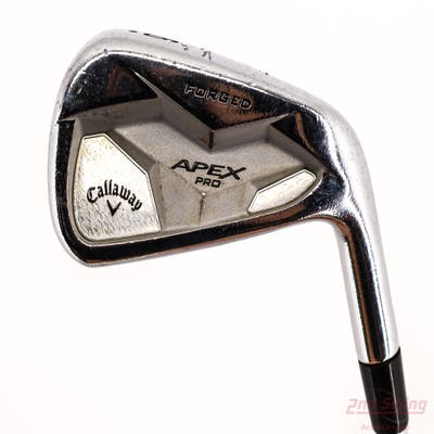 Callaway Apex Pro 19 Single Iron 6 Iron Project X Rifle 6.0 Steel Stiff Right Handed 37.75in