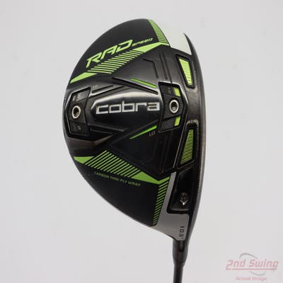 Cobra RAD Speed Driver 10.5° Mitsubishi Kai'li Blue 60 Graphite Regular Right Handed 45.25in