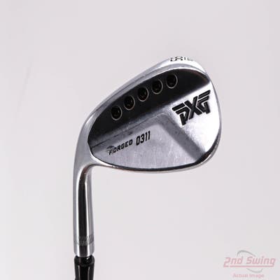 PXG 0311 Forged Chrome Wedge Sand SW 56° 10 Deg Bounce True Temper Elevate Tour Steel Stiff Left Handed 35.75in