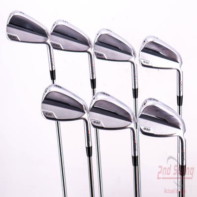 Ping i530 Iron Set 4-PW Ping AWT Steel Regular Right Handed Orange Dot 38.25in