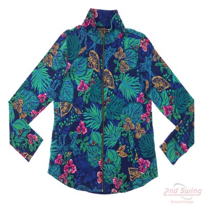 New Womens Lilly Pulitzer Jacket Medium M Multi MSRP $92