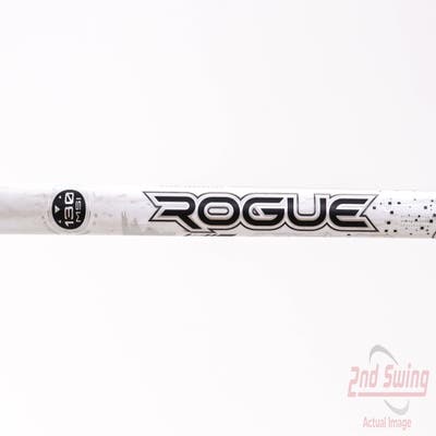 Used W/ Ping RH Adapter Aldila Rogue White 130 MSI 70g Driver Shaft X-Stiff 44.5in