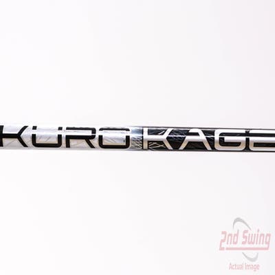 Used W/ Ping RH Adapter Mitsubishi Rayon Kuro Kage Black DC TiNi SFW 60g Driver Shaft X-Stiff 44.0in