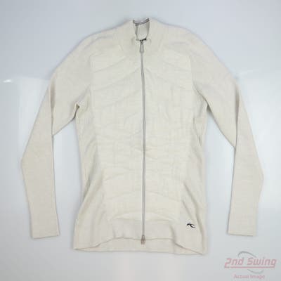 New Womens KJUS Jacket Large L Tan MSRP $298