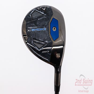 Mint Callaway Paradym Ai Smoke Max D Fairway Wood 5 Wood 5W 18° Project X Cypher 2.0 50 Graphite Regular Right Handed 42.75in