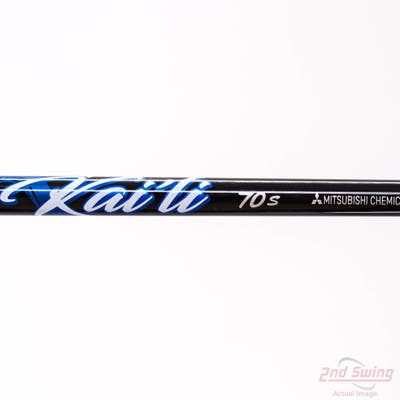 Used W/ TaylorMade RH Adapter Mitsubishi Rayon Kai'li Blue 70g Fairway Shaft Stiff 41.5in