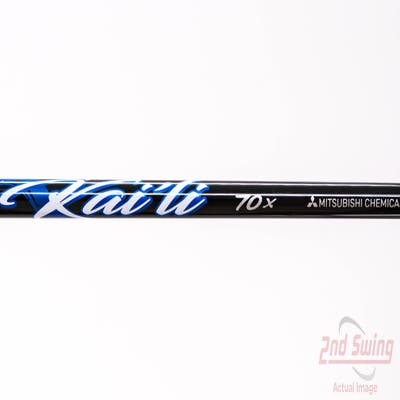 Used W/ TaylorMade RH Adapter Mitsubishi Rayon Kai'li Blue 70g Fairway Shaft X-Stiff 41.5in