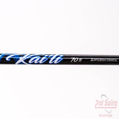 Used W/ TaylorMade RH Adapter Mitsubishi Rayon Kai'li Blue 70g Fairway Shaft Stiff 42.5in