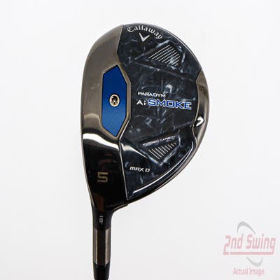 Mint Callaway Paradym Ai Smoke Max D Fairway Wood 5 Wood 5W 18° Project X Cypher 2.0 50 Graphite Regular Left Handed 42.75in