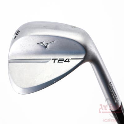 Mizuno T24 Soft Satin Wedge Pitching Wedge PW 48° 10 Deg Bounce S Grind Dynamic Gold Tour Issue S400 Steel Stiff Right Handed 36.0in