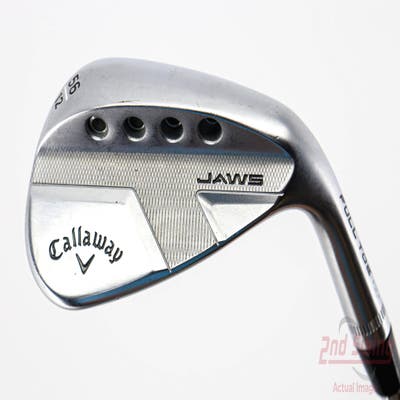 Callaway Jaws Full Toe Raw Face Chrome Wedge Sand SW 56° 12 Deg Bounce Dynamic Gold Spinner TI 115 Steel Wedge Flex Right Handed 35.25in