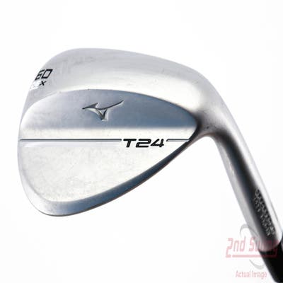 Mizuno T24 Soft Satin Wedge Lob LW 60° 6 Deg Bounce X Grind Dynamic Gold Tour Issue S400 Steel Stiff Right Handed 35.5in