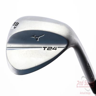 Mizuno T24 Soft Satin Wedge Lob LW 58° 10 Deg Bounce V Grind Dynamic Gold Tour Issue S400 Steel Stiff Right Handed 35.5in