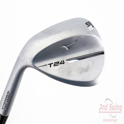 Mizuno T24 Soft Satin Wedge Lob LW 58° 8 Deg Bounce C Grind Dynamic Gold Tour Issue S400 Steel Stiff Left Handed 35.0in