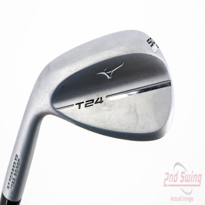 Mizuno T24 Soft Satin Wedge Gap GW 50° 8 Deg Bounce S Grind Dynamic Gold Tour Issue S400 Steel Stiff Left Handed 35.75in